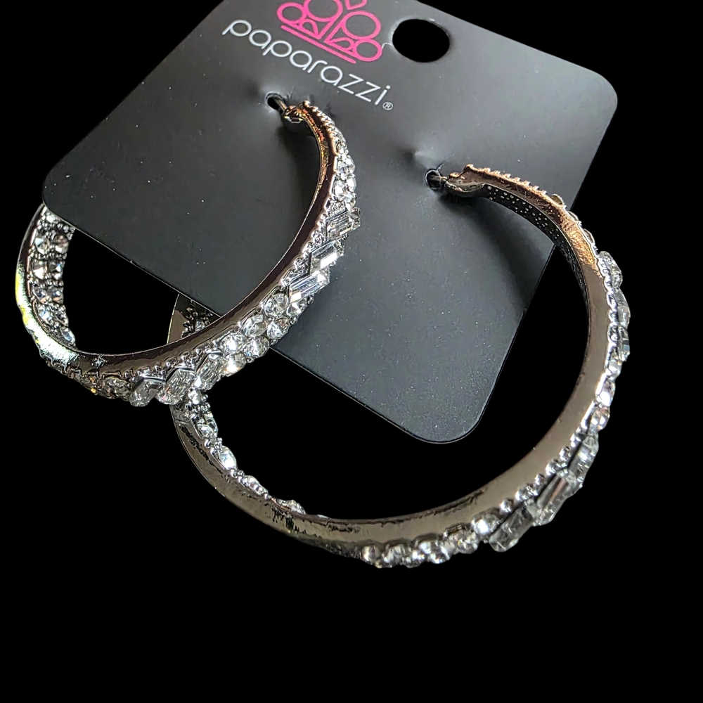 Paparazzi Silver Hoop Earrings